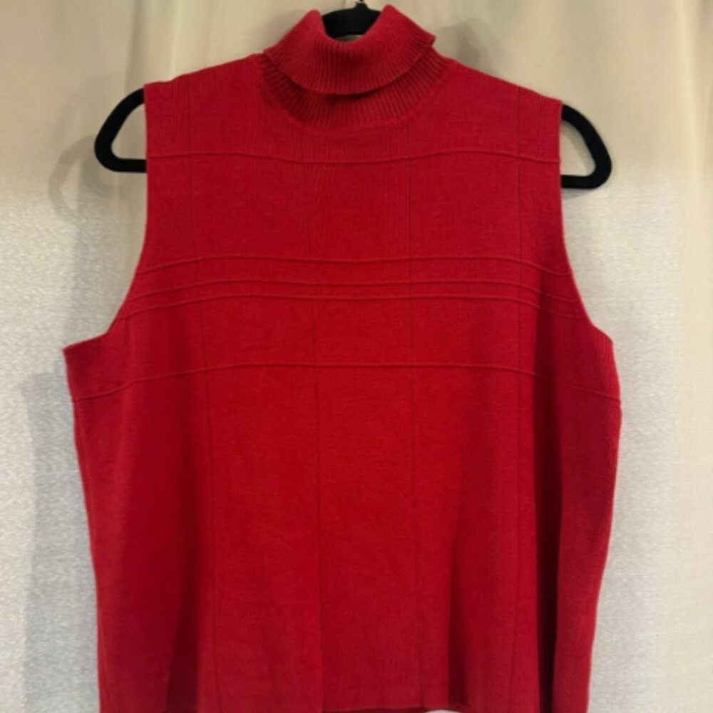 Women’s Red Christopher & Banks Sweater